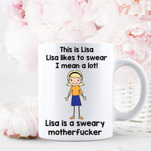 Load image into Gallery viewer, Swearing mug