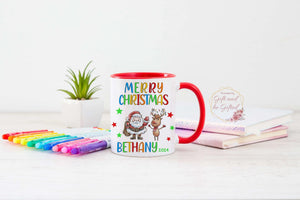 Christmas kids mugs