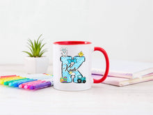 Load image into Gallery viewer, Easter letter kids mugs
