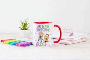 Christmas kids mugs