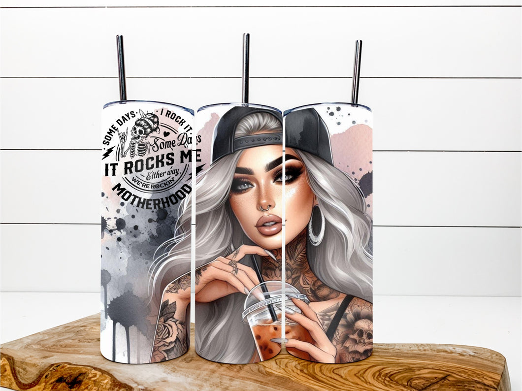 Motherhood tumbler