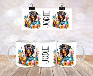 Dog Easter mug