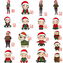 Load image into Gallery viewer, Christmas family sign
