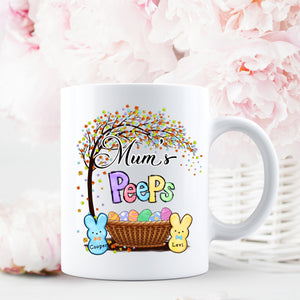 Easter peeps mug