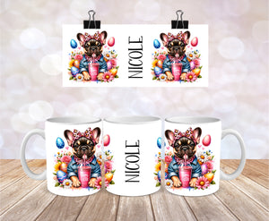 Dog Easter mug