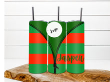 Load image into Gallery viewer, Team zipper tumbler
