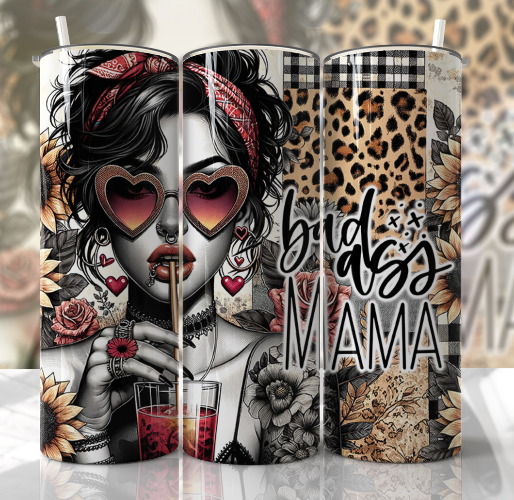 Badass mama tumbler