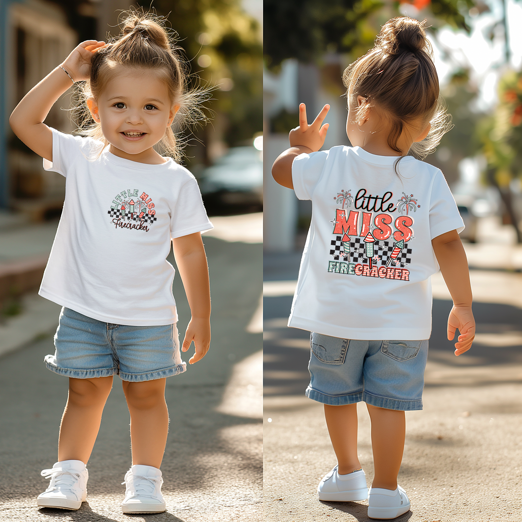 Kids firecracker tee