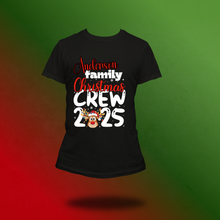 Load image into Gallery viewer, Family crew Christmas tee
