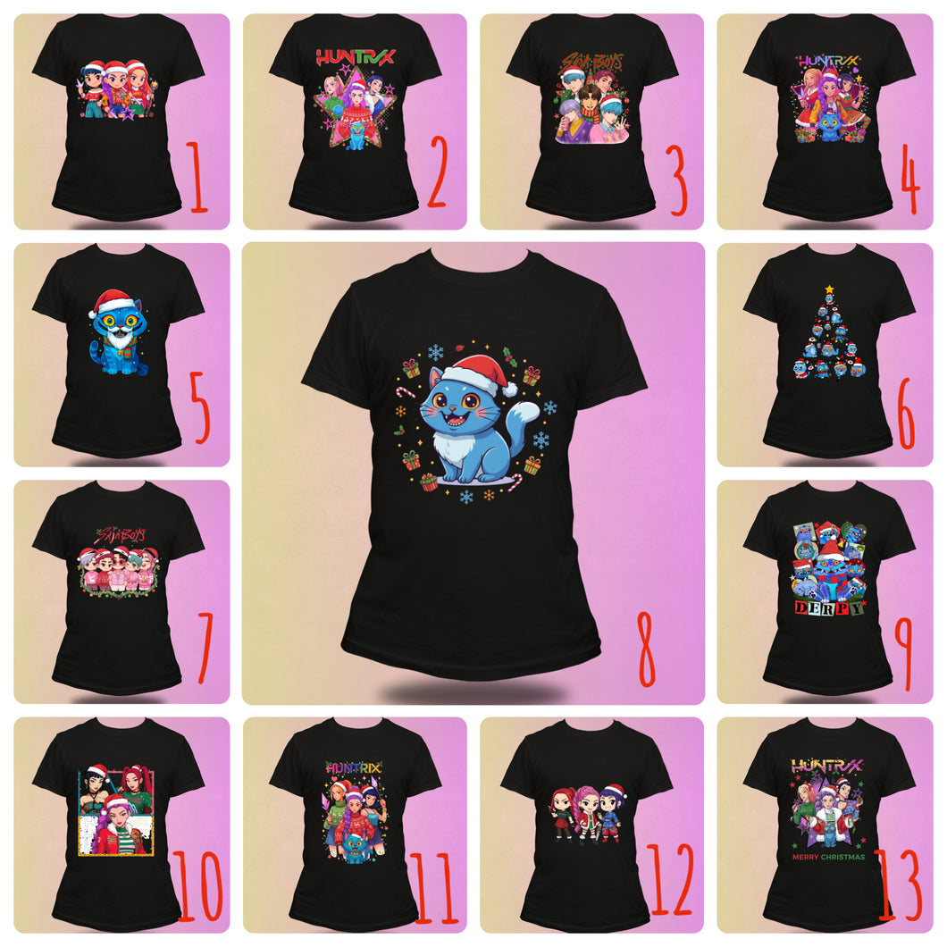 K-pop Christmas tee