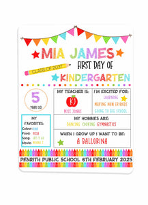 First day board