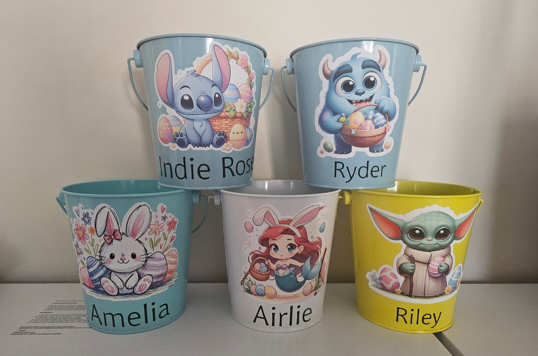 Character Easter bucket