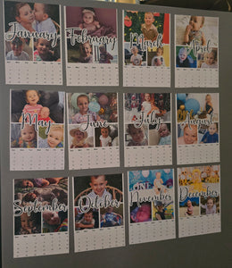 Magnetic calendar
