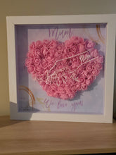 Load image into Gallery viewer, Hands frame with foam roses

