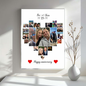 Anniversary heart