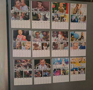 Magnetic calendar