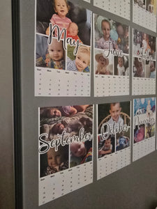 Magnetic calendar