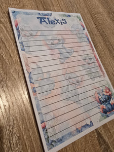 Personalised notepad