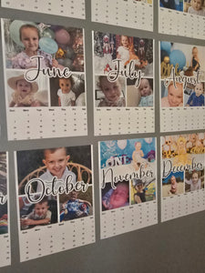 Magnetic calendar