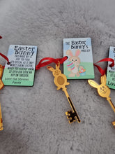 Load image into Gallery viewer, Easter bunny key
