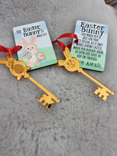 Load image into Gallery viewer, Easter bunny key
