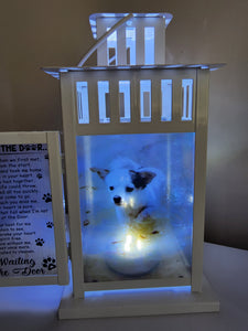 Pet memorial lantern