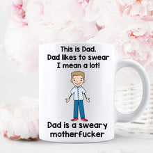 Load image into Gallery viewer, Swearing mug
