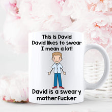 Load image into Gallery viewer, Swearing mug
