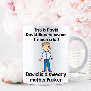 Swearing mug