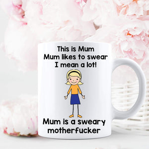 Swearing mug
