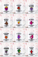Load image into Gallery viewer, Mr and Little Miss mug
