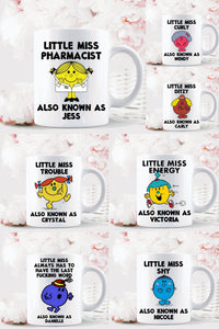 Mr and Little Miss mug