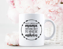 Load image into Gallery viewer, Just a regular mama mug
