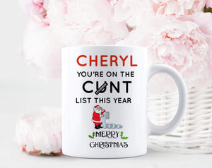 C@nt list mug