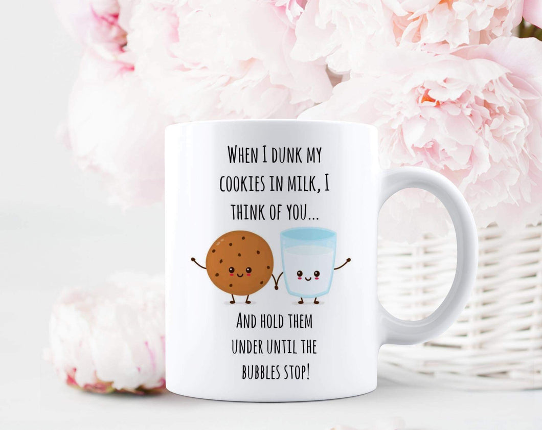 Milk and cookies mug