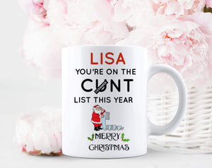 C@nt list mug