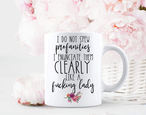 Profanities mug