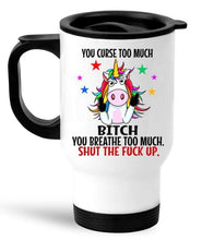 Load image into Gallery viewer, Unicorn bitch mug
