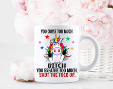 Load image into Gallery viewer, Unicorn bitch mug
