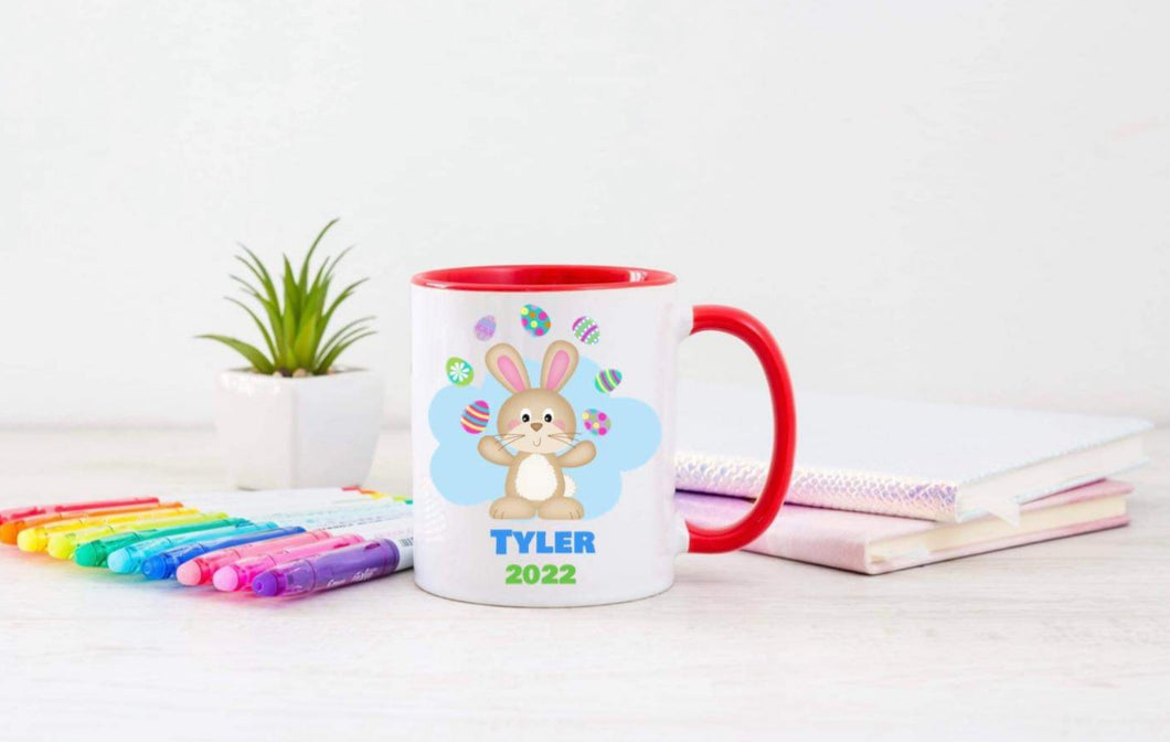 Kids easter mug