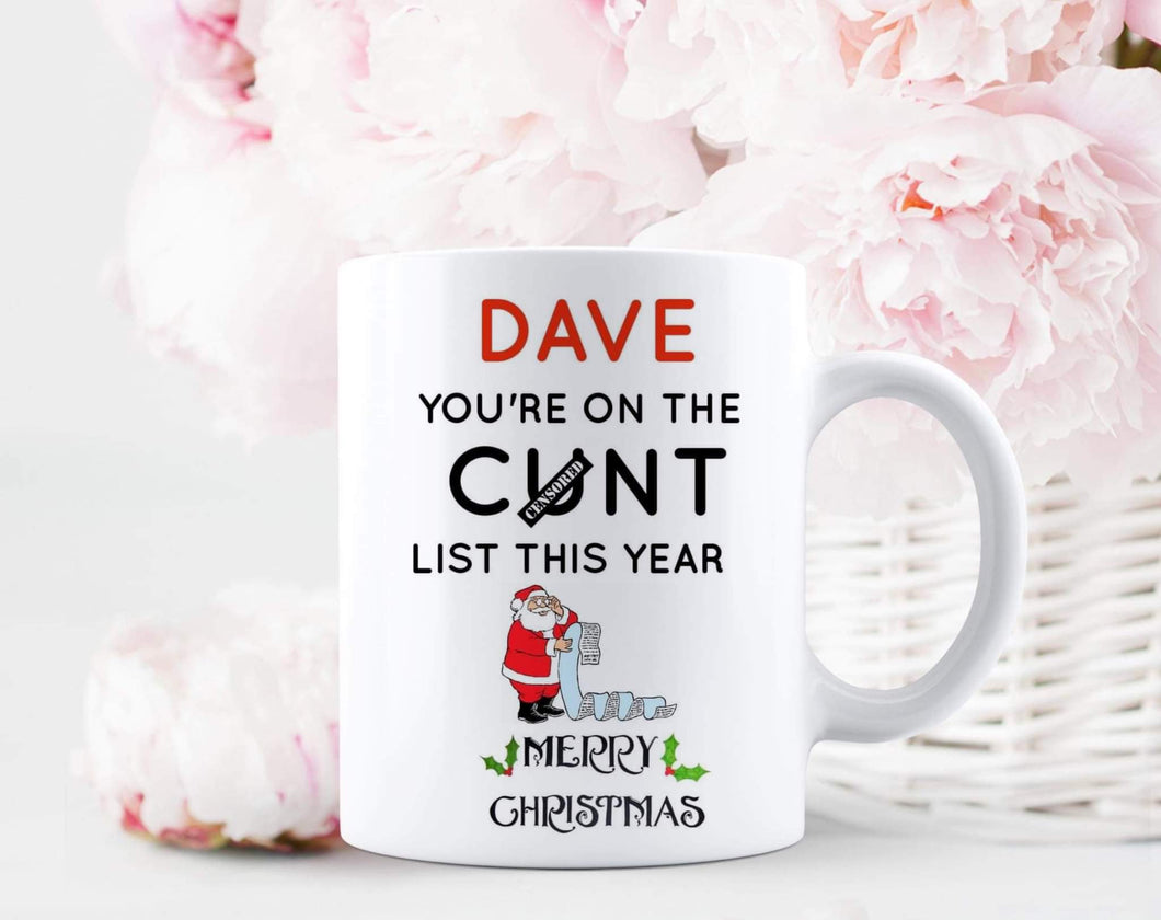 C@nt list mug